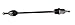 GSP NCV47002 CV Axle Shaft Assembly - Right Front (Passenger Side)