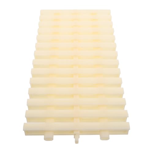 DOITOOL Tappetino di Drenaggio in Plastica Antiscivolo per Cassetta Postale Piastrella Modulare per Pavimentazione Esterna 35X18 CM Protezione per Balcone e Aree Umide