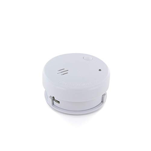 Détecteur de fumée à Piles - 25m² - 85dB - Blanc - Chacon