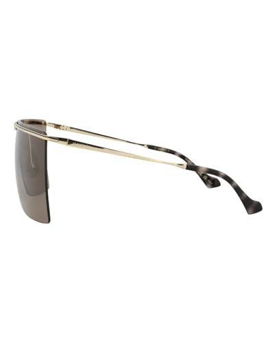 Gucci Shield-Frame Metal Sunglasses3