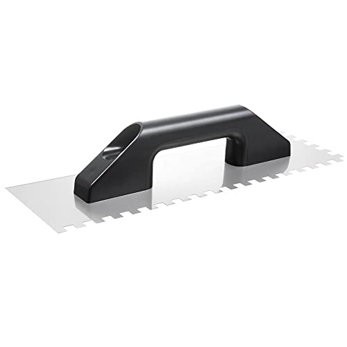 Desempenadeira de aço dentada Cabo Plástico 6 mm x 6 mm Cortag