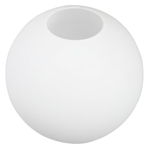 Abat-jour sphérique blanc en verre dépoli pour suspension de salon