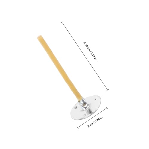 Mechas trenzadas para velas Ipetboom 100 piezas miniatura 2