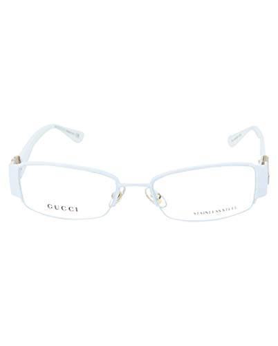 gucci white frame glasses
