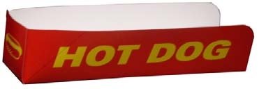 Venker Récipient à emballer soi-même - Boîte à hot dog - 50 unités - à emporter