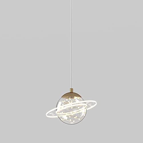Suspension LED gypsophile pour créer un cocon lumineux dans la chambre