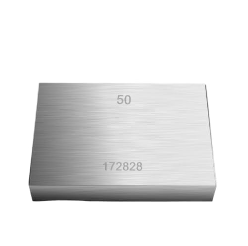 Bloc de jauge de précision acier pour étriers micromètres 80mm résistant