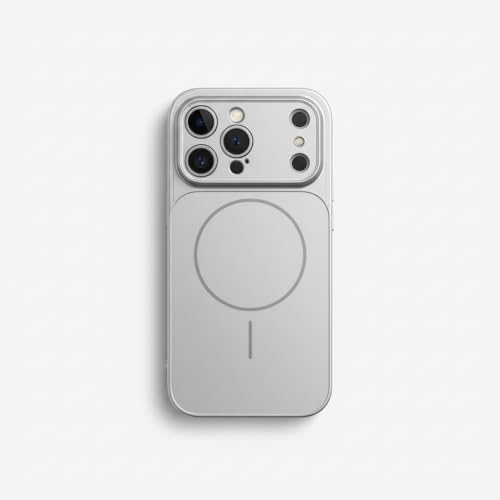 Image of Back Cover Converter Case for iPhone 14 Pro / 15 Pro /Pro Max Converter Kit to Transform for 17 Pro & 17 Pro Max (Silver, iPhone 16 Pro Max)
