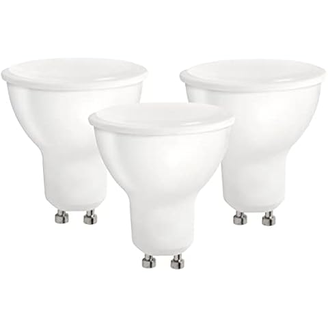 Myonis LED Spot Light Bulbs GU10, 3 Pack, Long Lasting GU10 Spot LED Lamps, 5w (50w Equivalent) Warm White, 350 lumens, 15000 Hour Lifespan, Energy Saving Bulbs Cover