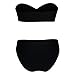 Maternity Swimsuit for Women 2 Piece Push Up Low Rise Bathing Suit Solid Color Summer Vacation Casual Fashion Beachwear