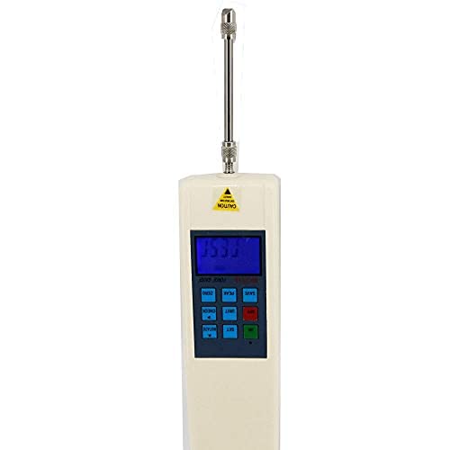 Digital Force Gauge Meter Push Pull Tester Dynamometer with Inner Sensor Peak Load Value 500N/50kg/110 lbs