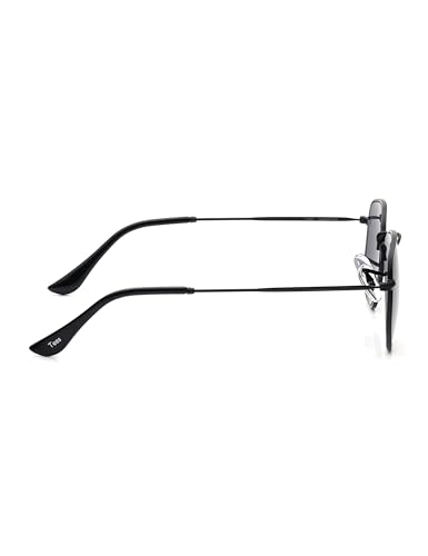 Image of Fastrack Tees Hexagonal Sunglasses for unisex