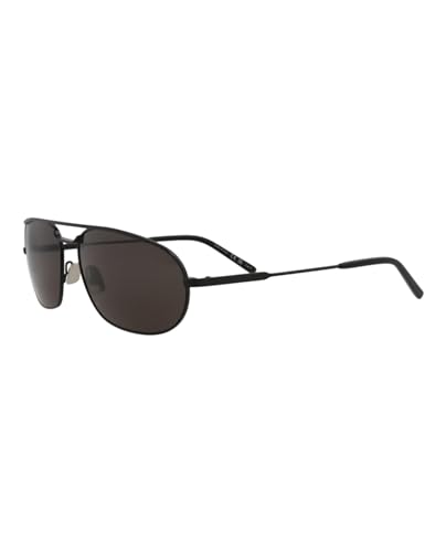 Saint Laurent Round-Frame Metal Sunglasses2