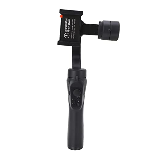 Delaman INKEE Falcon Stabilisateur de téléphone portable à 3 axes pour caméra d'action, contrôle filaire, prise de vue verticale/horizontale, mini trépied inclus, compatible avec iOS