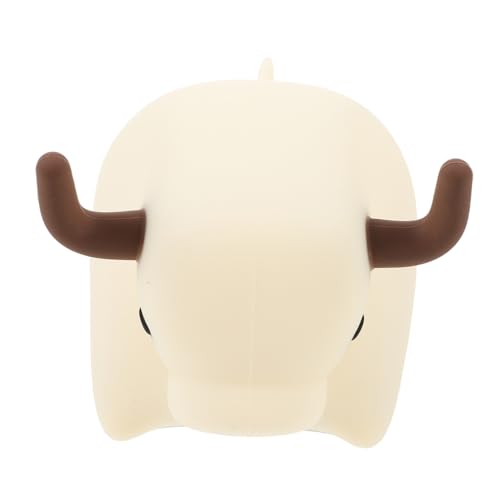 Lámpara de noche LED recargable USB diseño vaca miniatura 1