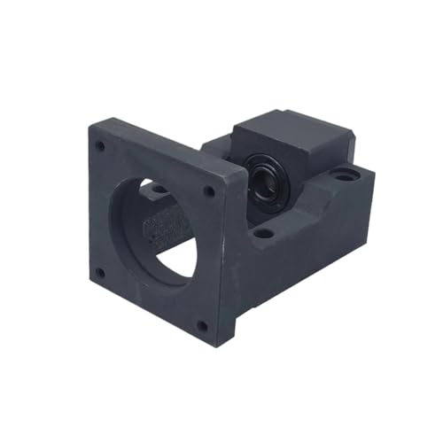 HM10-57 HM10-60 スチール SFU1204/1205/1210 ネジサポートベアリング固定一体型ブラケット NEMA 23 NEMA 24 ステッピングサーボモーター用(Steel HM10-57-C5)