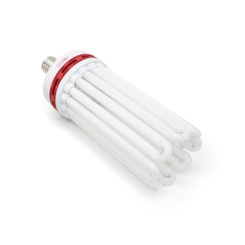 The Pure Factory | Bombilla CFL 200W Greenpower | Espectro de luz 2700K y 6400K | Ideal para crecimiento de plantas | Bajo Consumo | Illuminate your gardening with Pure Light