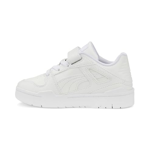 PUMA Kids Boys Slipstream Leather Lace Up Sneakers Shoes Casual - White3