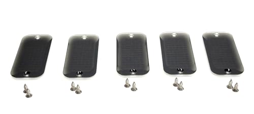 (5) New Fits Lund Lunar Cab Moon Sun Visor Replacement Light Lens Lenses (Tinted)