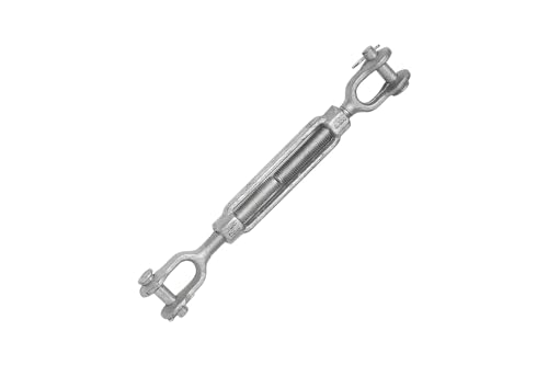 Tensores Mazzella 93900331 galvanizados con tipo Quijada, 3/4" x 6", capacidad 5200 lbs miniatura 1