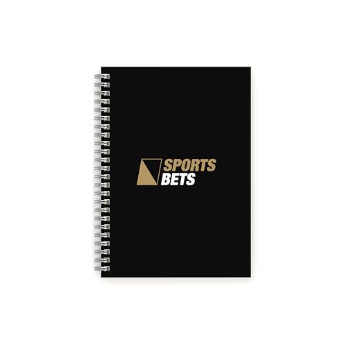 Diário de registro de apostas esportivas – o diário de registro perfeito para gravar todas as suas apostas esportivas - ideal para qualquer esporte - 100 páginas com bolso prático para registrar