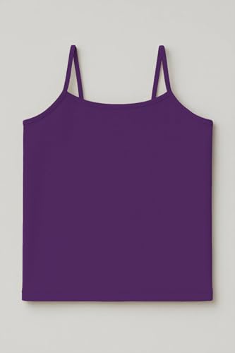 Image of Kurve Girl's Sleeveless Tank Top - Stretch Undershirts Cami Camisole, UV Protective Fabric, Rated UPF 50+ (Made in USA)