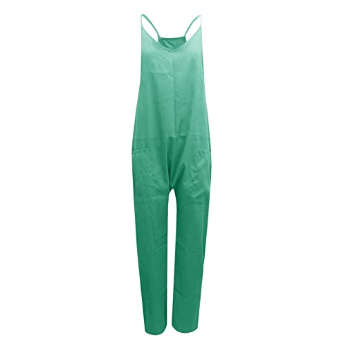 Pantalon de plage fluide en version combinaison longue d'été