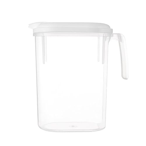 Jarra de agua con tapa – Depósito de agua para nevera con filtro – Almacenamiento de jugo de té de agua fría caliente de viaje que contiene suministros para acampar, viajes, bur