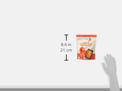 Iya Foods Pumpkin Spice Bread & Muffin Gluten Free Mix, Certified Gluten Free, Kosher Certified, Non-Gmo | Includes Premium Cassava & Real Pumpkin, 12Oz (Pack Of 1) #TOP7