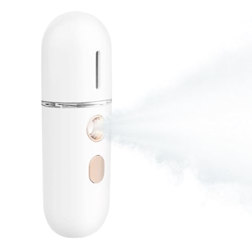 Vaporizador facial, pulverizador fino nano - vaporizador facial portátil para maquillaje diario, hidratación en casa y de viaje