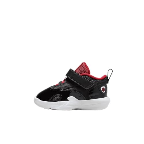 Jordan Max Aura 6 Baby/Toddler Shoes (FQ8296-006, Black/White/Gym Red) Size 4