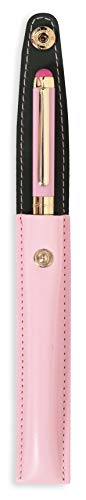 Kate Spade New York Stylus Pen for Touch Screens, Metal Ballpoint Pen with Black Ink and Storage Pouch, Colorblock