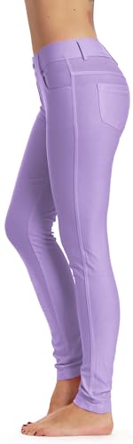 Image of Prolific Health Women's Jean Look Jeggings Tights Slimming Many Colors Spandex Leggings Pants Capri S-XXXL
