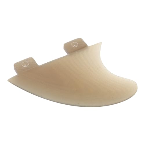 Aileron central en fibre de verre pour planche de surf et paddleboard SUP transparent