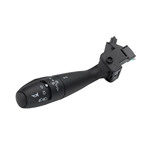 Partsline Commodo Commutateur de Colonne de Direction Phares/Klaxon/Clignotants compatible pour C3 C4 C5 206 207 307 406 407 807 1007-96477533XT 6239Z5