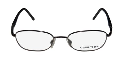 Image of Cerruti 1881 C1226 Mens /Womens Eyeglasses (47-18-135, Gunmetal / Black)