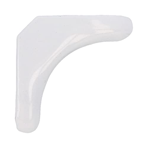 Amig - Stahlwinkel | 1 Stück | 50 x 50 mm (2 x 2 Zoll) | weißes Finish | Modell 2