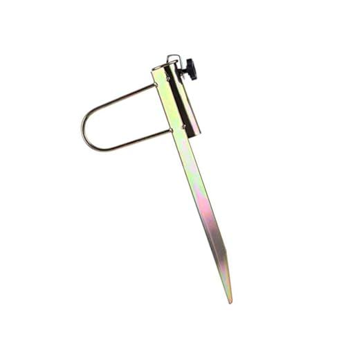 BESPORTBLE Beach Umbrella Ground Anchor Iron Parasol Base Spike for Outdoor Use Patio Garden