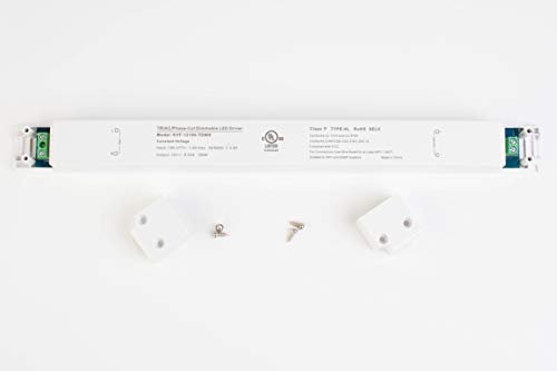 Image of 12v UL Listed Triac Dimmable Driver Transformer Constant Voltage Power Supply for LED Strip Light Control by AC Wall Dimmer (12v 100w)