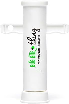 BUG BITE THING Suction Tool Mosquito/Insect Bite Sting, Chemical Free, Made in Denmark - White (BBT0001)