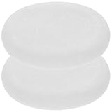 Piedra de Masaje - HYTROVE Kit de 2 piedras de masaje de mármol natural white con superficie suave y compresas frías y calientes, ideales para spa y relajación en casa para ambos sexos