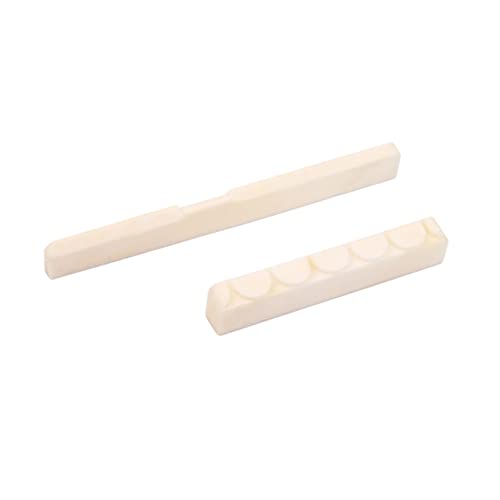 FAVOMOTO Beef Saddle Bone Upper Lower Pillows Arch Design Easy to Install Guitar Classical Bone Guitar Accessories
