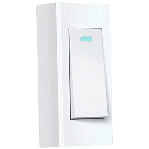 ORFOFE Single Switch for Wall Household Light Safety Lamp Push Button Mini Bedside Home Accessory
