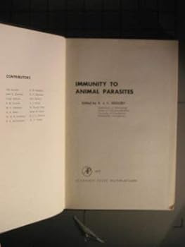 Hardcover Immunity to animal parasites Book