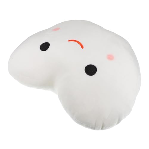 Oreiller peluche dent ergonomique pour rappel brossage et sommeil