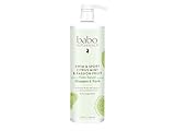 Babo Botanicals Swim & Sport Citrus Mint & Passion Fruit Shampoo & Wash - Purifying Cleanser for hair & body- Removes chlorine & sweat - For all ages - Scented with Citrus & Peppermint - 32 oz