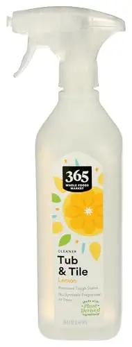 Tub & Tile Cleaner, Lemon Scent, 26 Fl Oz