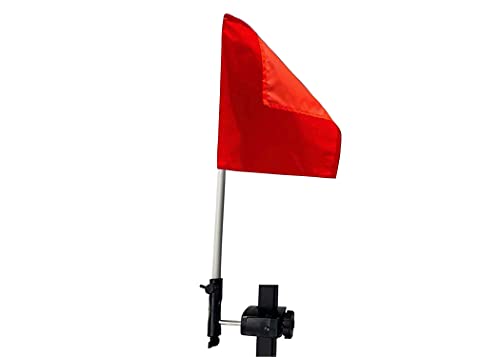 Caddie Buddy Orange Safety Flag For Golf Cart #TOP2