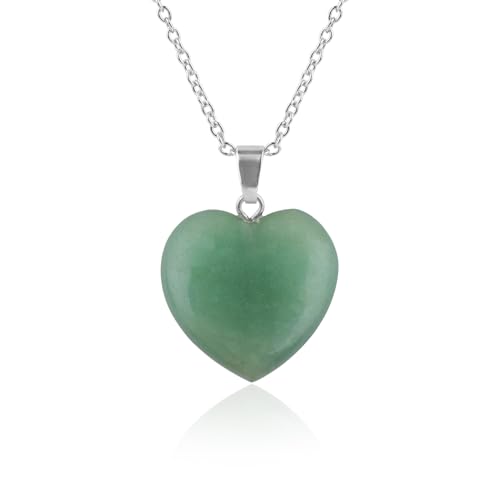 ColouredRocks Jade Heart Pendant