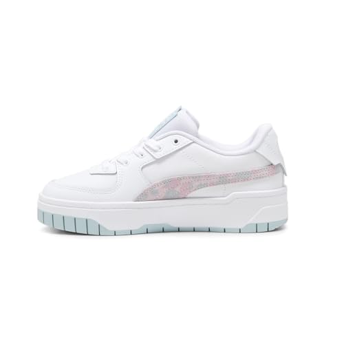 PUMA Kids Girls Cali Dream Animal Print Lace Up Sneakers Shoes Casual - Blue, Pink, White3